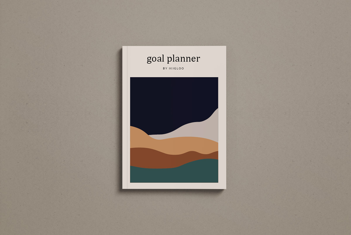Goal Planner // 1st ed // Midnight Mountains