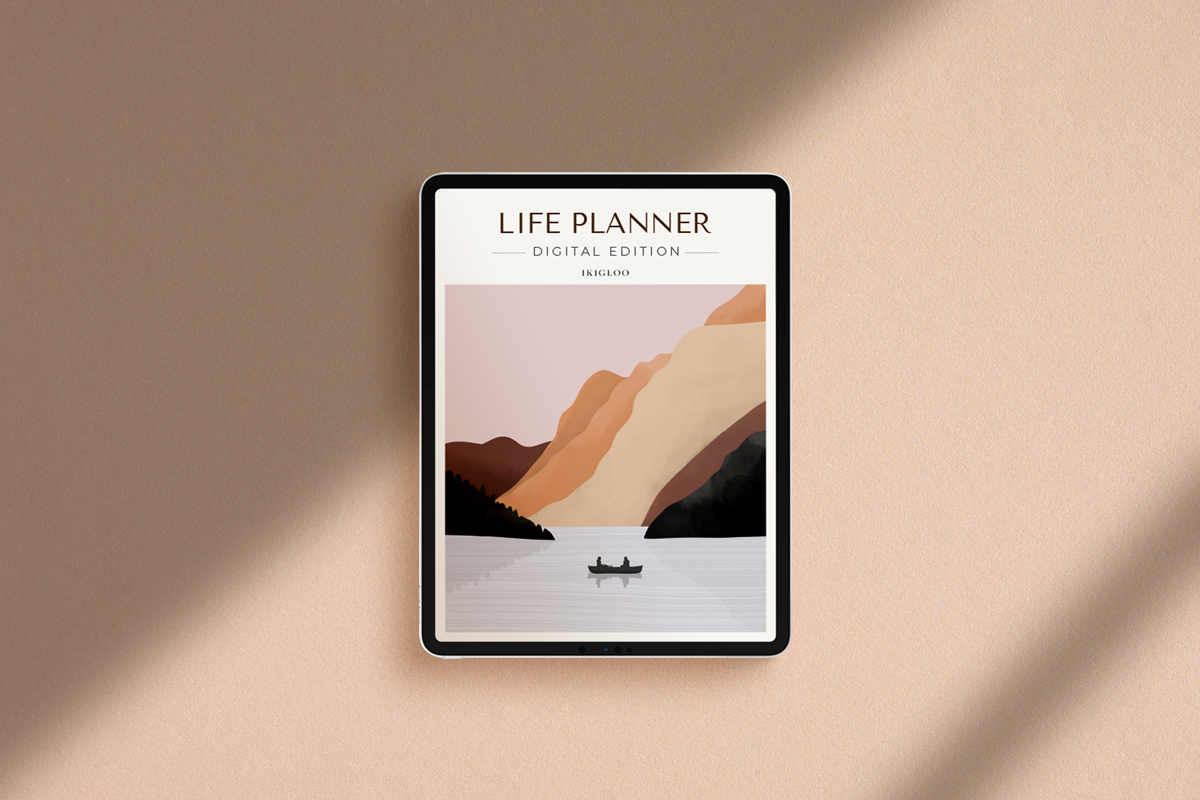 Digital Life Planner // 1st ed // Dream in a Lake