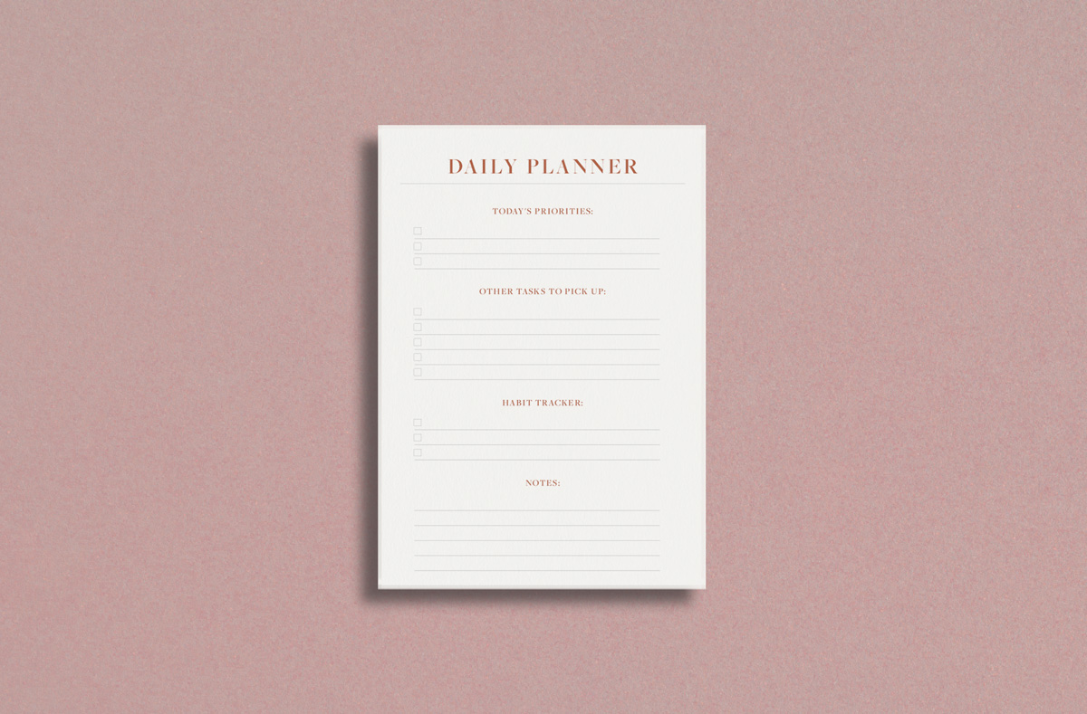 Daily Planner // No. 2