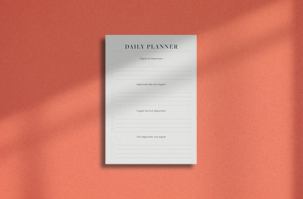 Daily Planner // No. 3